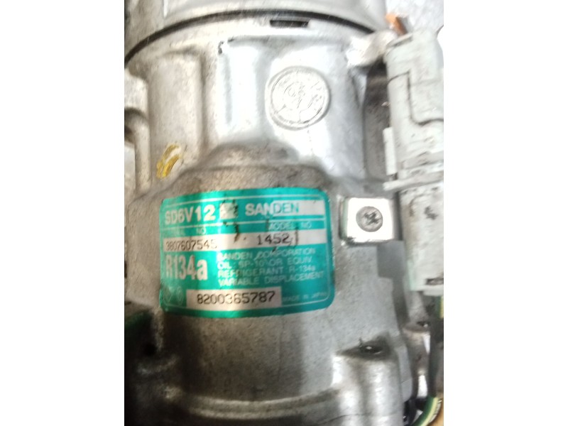 Recambio de compresor aire acondicionado para renault clio iii (br0/1, cr0/1) 1.5 dci (br0h, cr0h, cr1s, br1s) referencia OEM IA