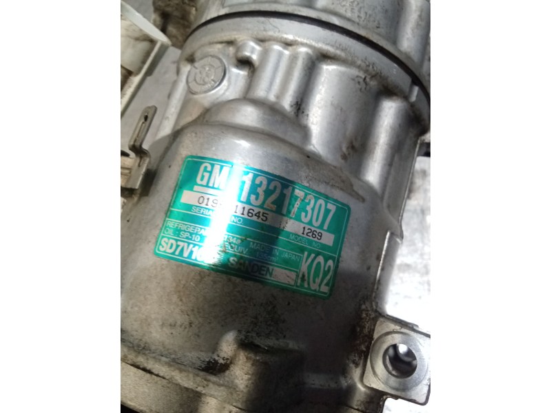Recambio de compresor aire acondicionado para opel vectra c gts (z02) 1.8 (f68) referencia OEM IAM 13217307  