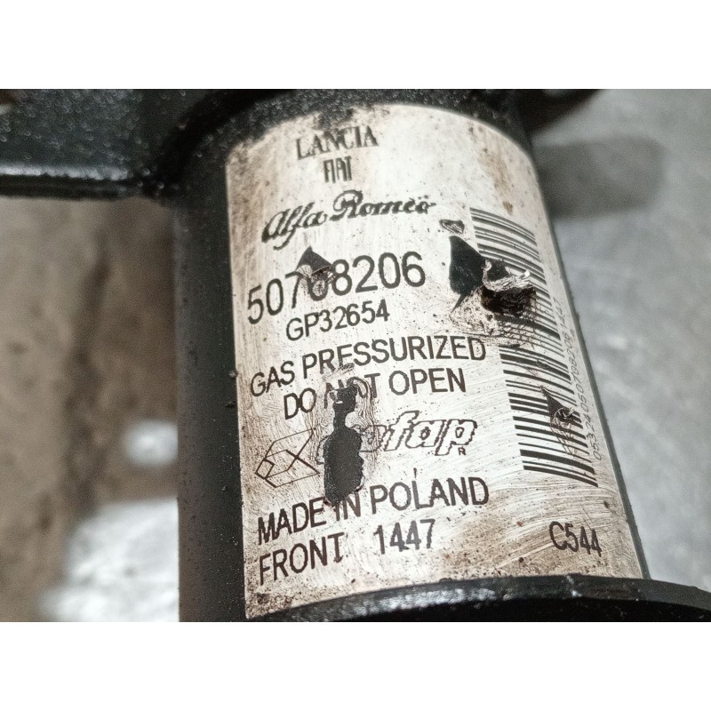 Recambio de amortiguador delantero izquierdo para fiat bravo ii (198_) 1.9 d multijet (198axc1b) referencia OEM IAM 50708206 GP3