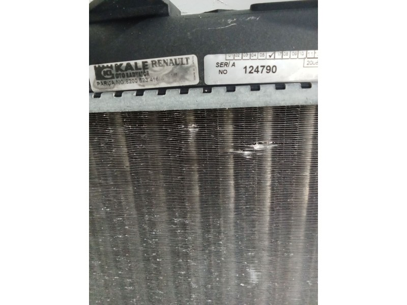 Recambio de radiador agua para renault clio iii exception referencia OEM IAM 124790 8200523416 