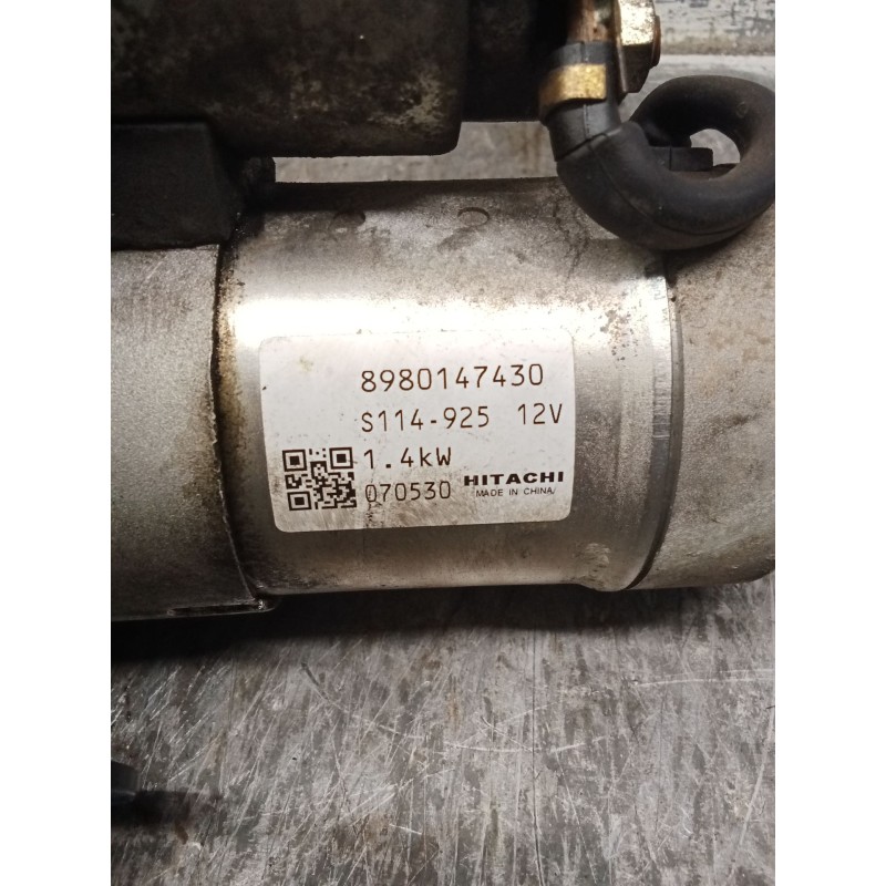 Recambio de motor arranque para opel astra h gtc (a04) 1.7 cdti (l08) referencia OEM IAM 8980147430  