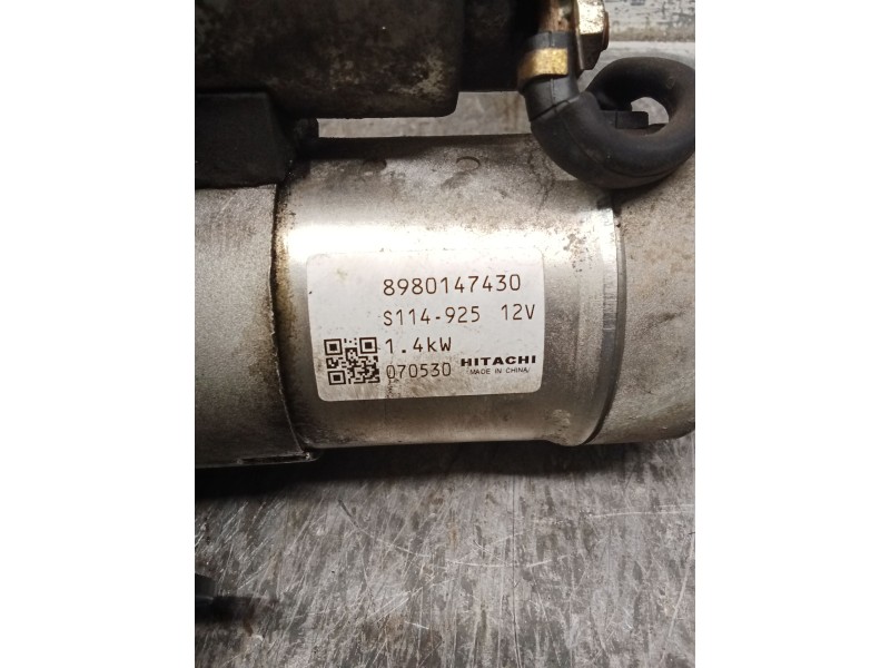 Recambio de motor arranque para opel astra h gtc (a04) 1.7 cdti (l08) referencia OEM IAM 8980147430  