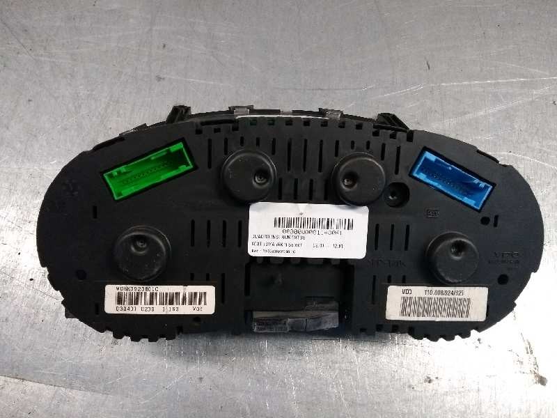 Recambio de cuadro instrumentos para seat ibiza (6k1) select referencia OEM IAM 110008924026 W06K0920801C 