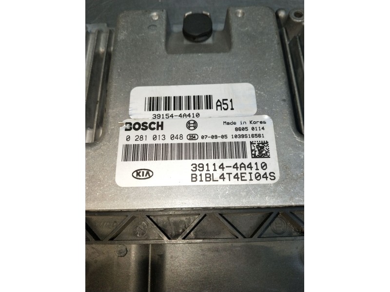 Recambio de centralita motor uce para kia sorento i (jc) 2.5 crdi referencia OEM IAM 0281013048 391544A410 86050114 B1BL4T4EI01S