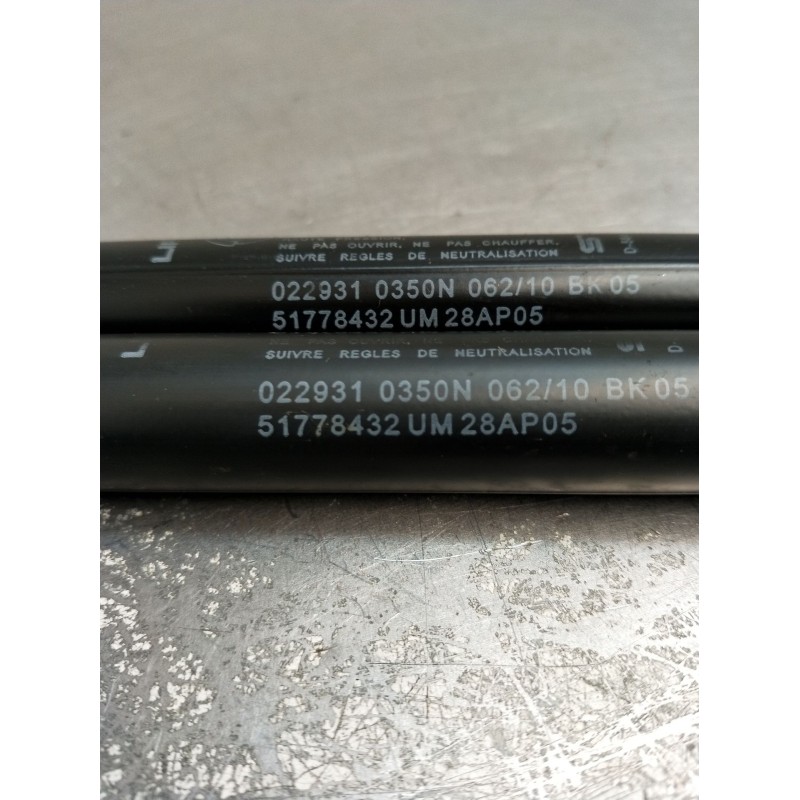 Recambio de amortiguadores maletero / porton para fiat punto evo (199_) 1.3 d multijet (199axd1b, 199axd1a, 199bxd1b, 199bxd1a,.