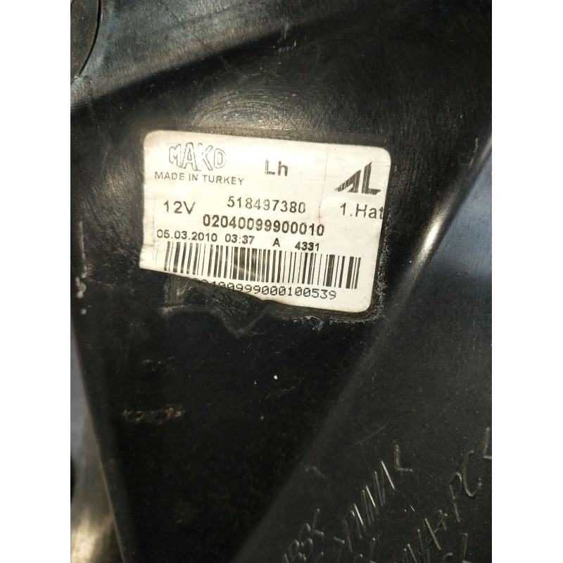 Recambio de piloto trasero derecho para fiat punto evo (199_) 1.3 d multijet (199axd1b, 199axd1a, 199bxd1b, 199bxd1a,... referen