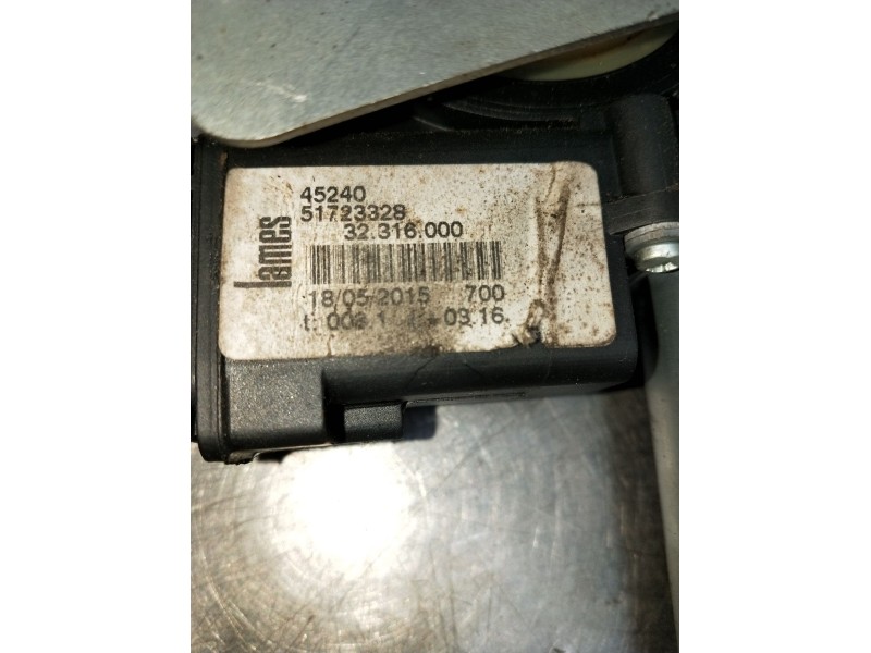 Recambio de elevalunas trasero izquierdo para fiat punto evo (199_) 1.3 d multijet (199axd1b, 199axd1a, 199bxd1b, 199bxd1a,... r