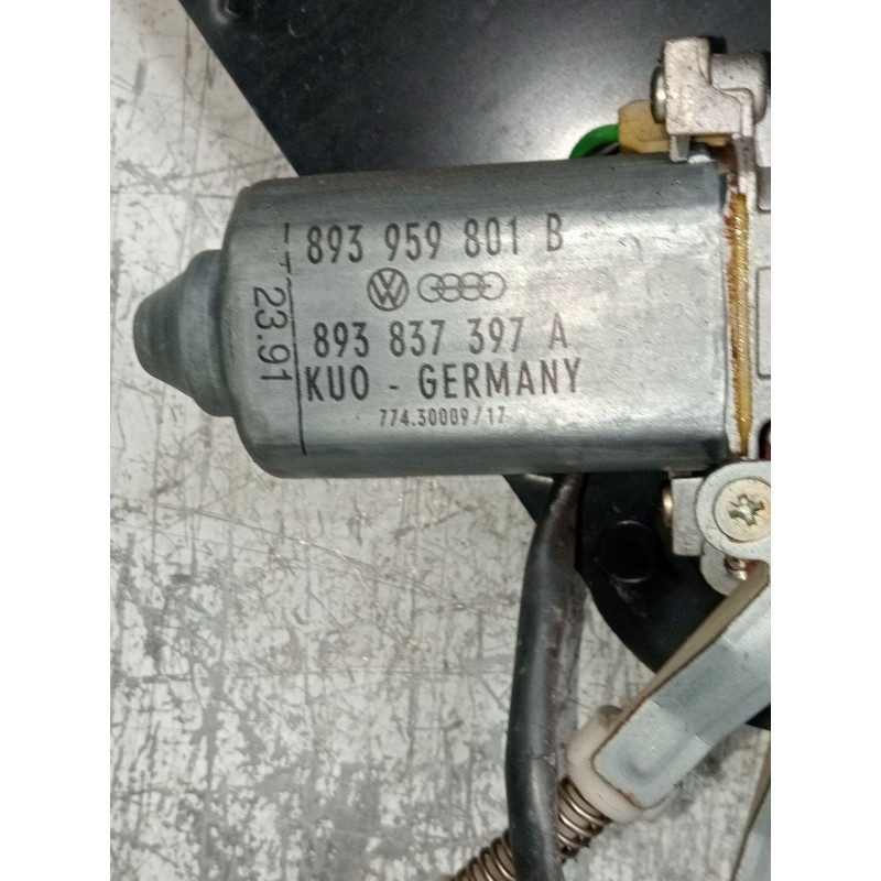 Recambio de elevalunas delantero izquierdo para audi 90 b3 (893, 894, 8a2) 2.3 e referencia OEM IAM 893959801B 4P 893837397A