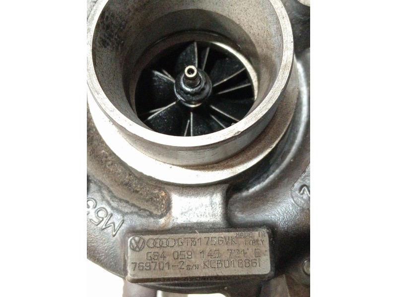 Recambio de turbocompresor para audi a6 allroad c6 (4fh) 2.7 tdi quattro referencia OEM IAM 059145721E 7697012 3503192