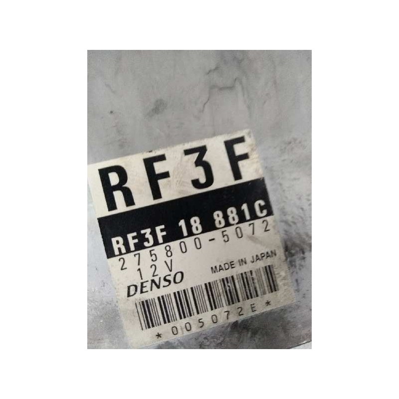 Recambio de centralita motor uce para mazda 323 berlina f/s (bj) 2.0 td s exclusive referencia OEM IAM RF3F18881C 2758005072 