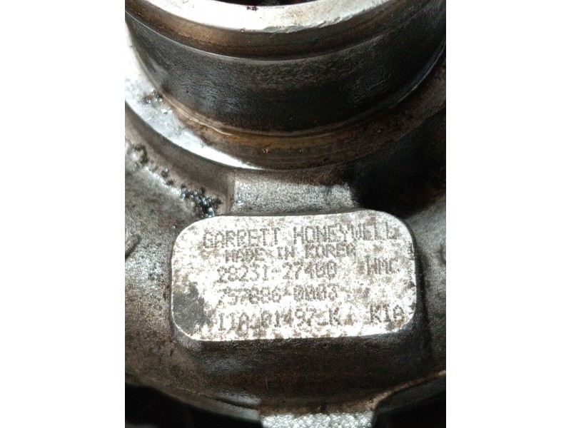 Recambio de turbocompresor para kia sportage ii (je_, km_) 2.0 crdi referencia OEM IAM 2823127400 7578860003 