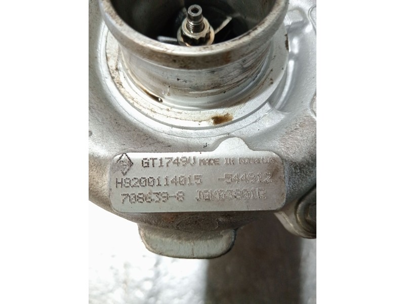 Recambio de turbocompresor para renault scénic ii (jm0/1_) 1.9 dci (jm0g, jm12, jm1g, jm2c) referencia OEM IAM H8200114015 70863