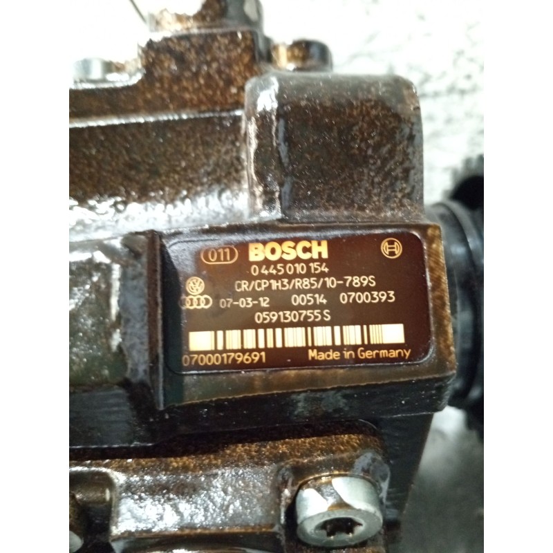 Recambio de bomba inyeccion para audi a6 allroad c6 (4fh) 2.7 tdi quattro referencia OEM IAM 059130755S 0445010154 BOSCH