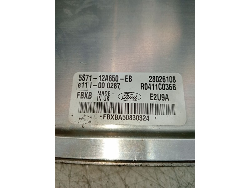 Recambio de centralita motor uce para ford mondeo iii (b5y) 2.0 16v tddi / tdci referencia OEM IAM 5S7112A650EB R0411C036B 