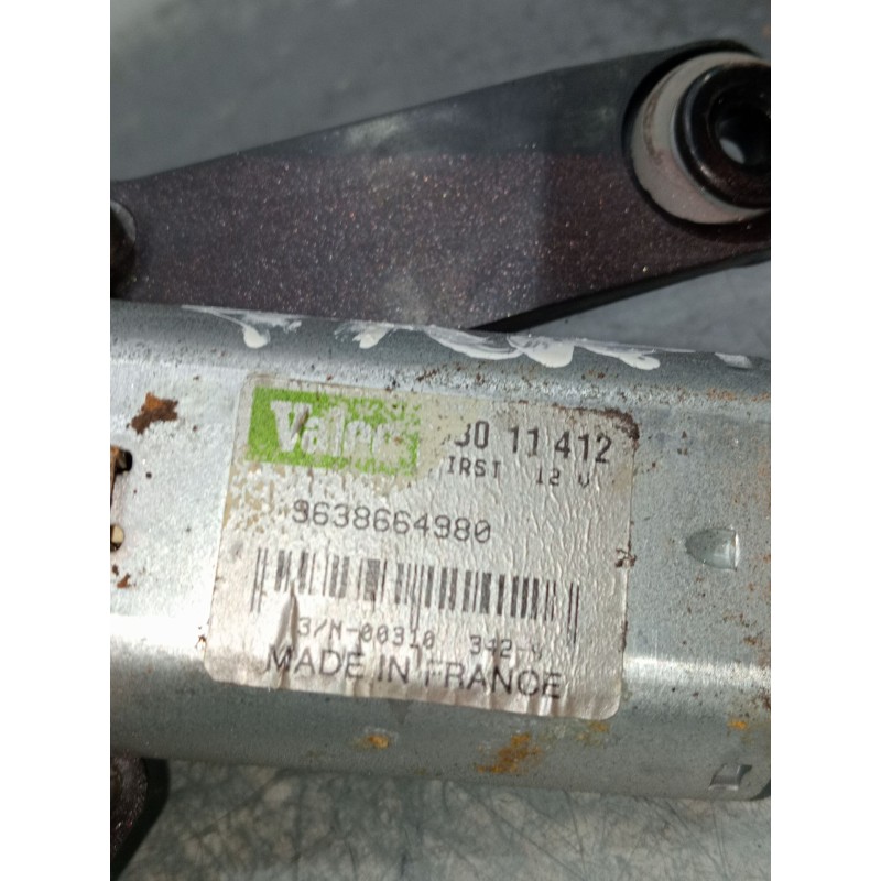 Recambio de motor limpia trasero para peugeot 206 hatchback (2a/c) 1.9 d referencia OEM IAM 9638664980  