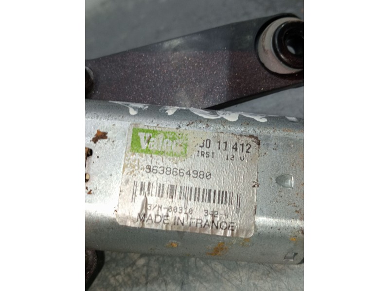 Recambio de motor limpia trasero para peugeot 206 hatchback (2a/c) 1.9 d referencia OEM IAM 9638664980  