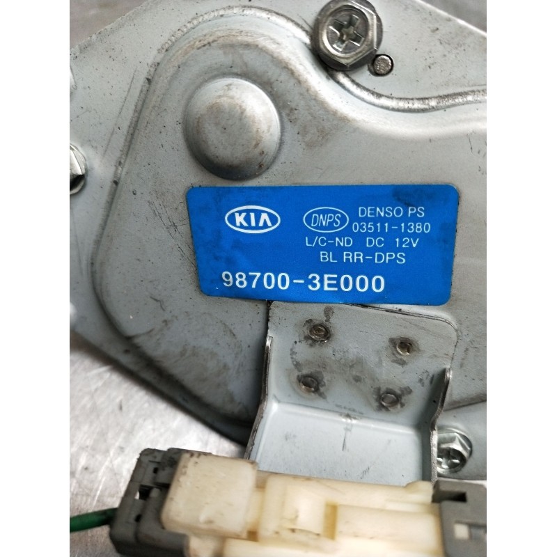 Recambio de motor limpia trasero para kia sorento i (jc) 2.5 crdi referencia OEM IAM 987003E000 035111380 