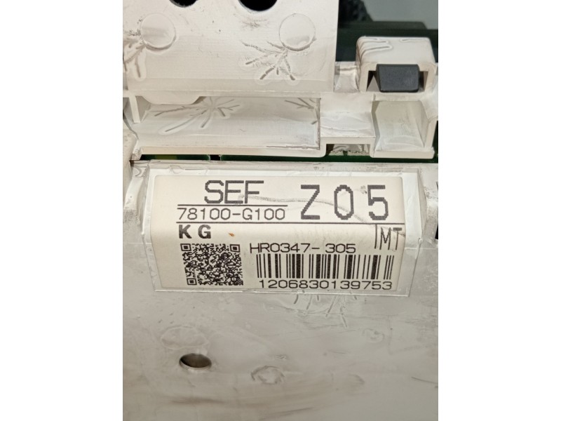 Recambio de cuadro instrumentos para honda accord vii (cl, cn) 2.2 i-ctdi (cn1) referencia OEM IAM 78100G100 HR0347305 