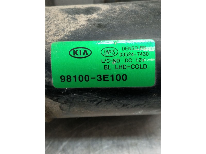 Recambio de motor limpia delantero para kia sorento i (jc) 2.5 crdi referencia OEM IAM 981003E100 035247430 
