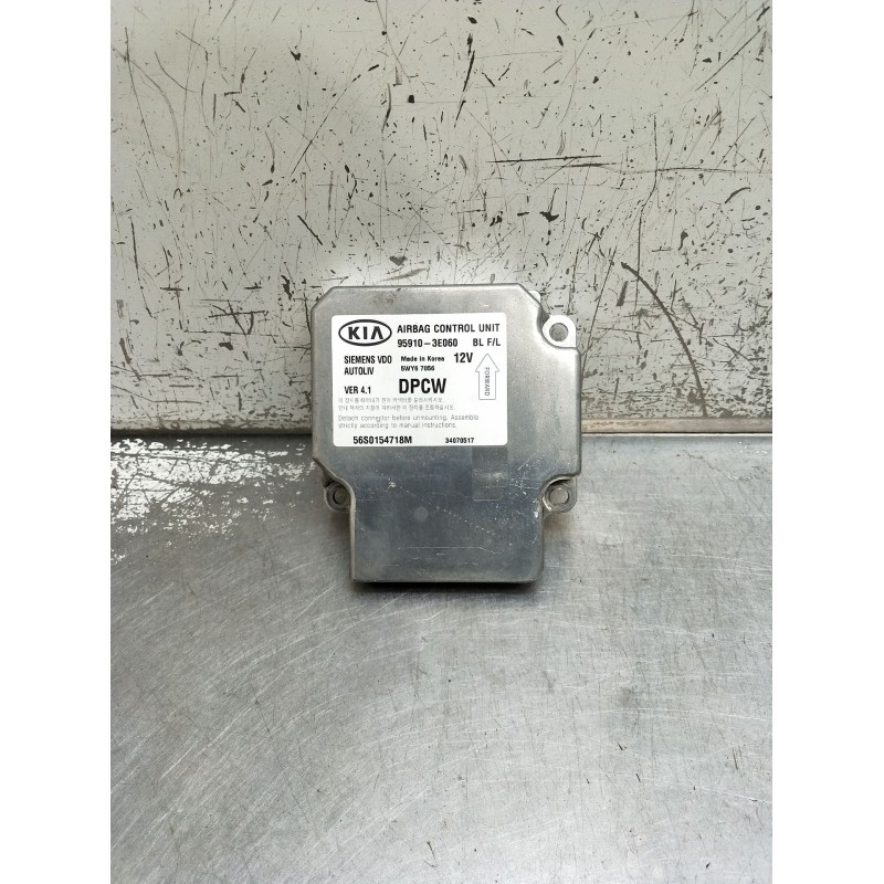 Recambio de centralita airbag para kia sorento i (jc) 2.5 crdi referencia OEM IAM 959103E060 5WY67056 34070517