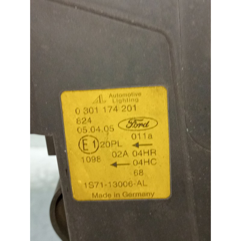 Recambio de faro izquierdo para ford mondeo iii (b5y) 2.0 16v tddi / tdci referencia OEM IAM 0301174201 1S7113006AL 