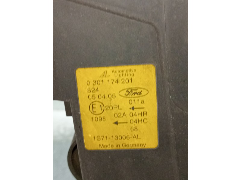 Recambio de faro izquierdo para ford mondeo iii (b5y) 2.0 16v tddi / tdci referencia OEM IAM 0301174201 1S7113006AL 