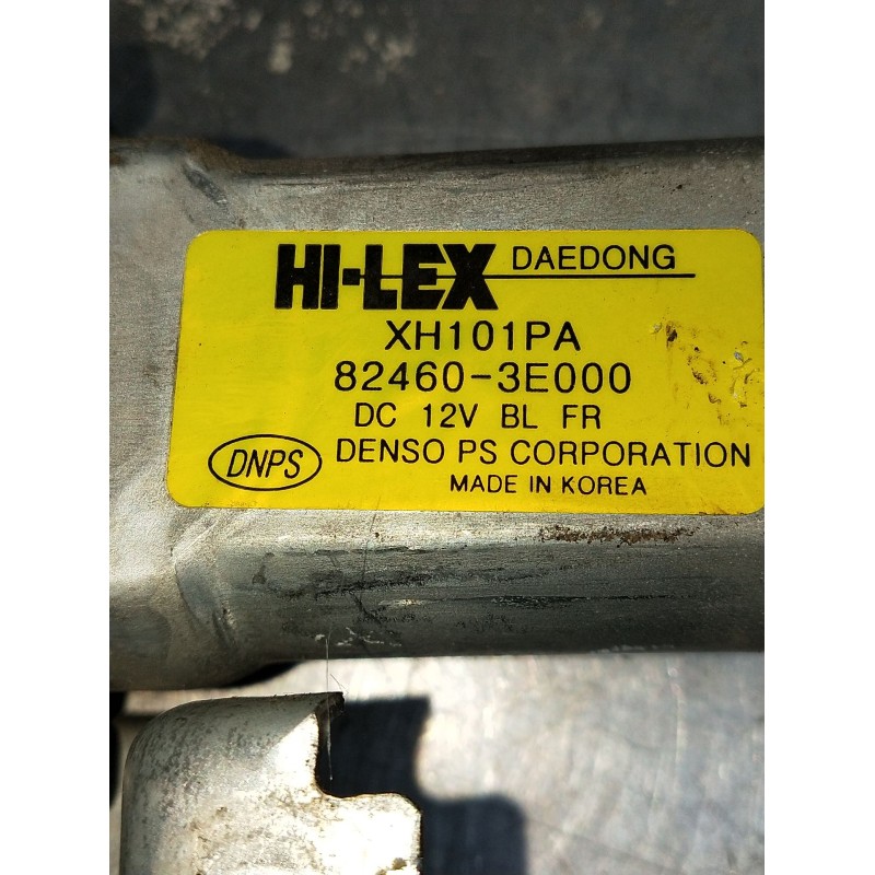 Recambio de elevalunas delantero derecho para kia sorento i (jc) 2.5 crdi referencia OEM IAM 824603E000 5P 