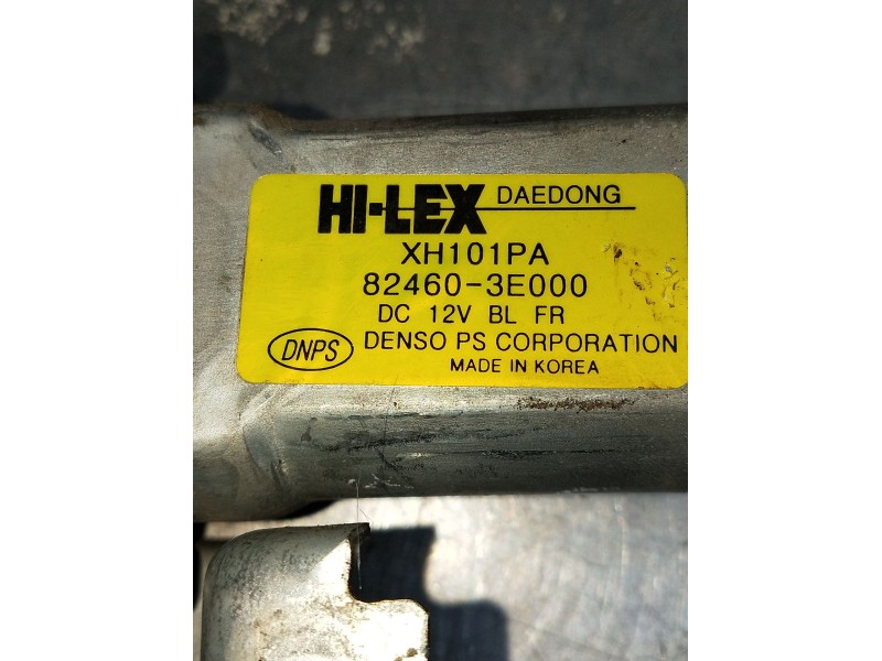 Recambio de elevalunas delantero derecho para kia sorento i (jc) 2.5 crdi referencia OEM IAM 824603E000 5P 