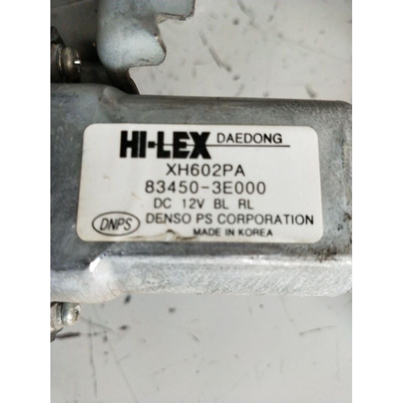 Recambio de elevalunas trasero izquierdo para kia sorento i (jc) 2.5 crdi referencia OEM IAM 834503E000 5P 