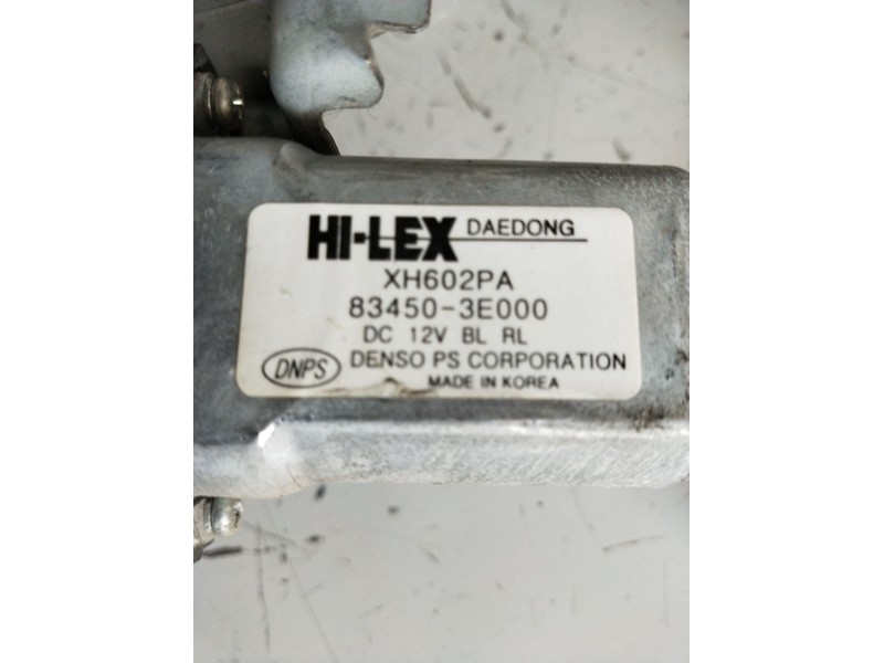 Recambio de elevalunas trasero izquierdo para kia sorento i (jc) 2.5 crdi referencia OEM IAM 834503E000 5P 