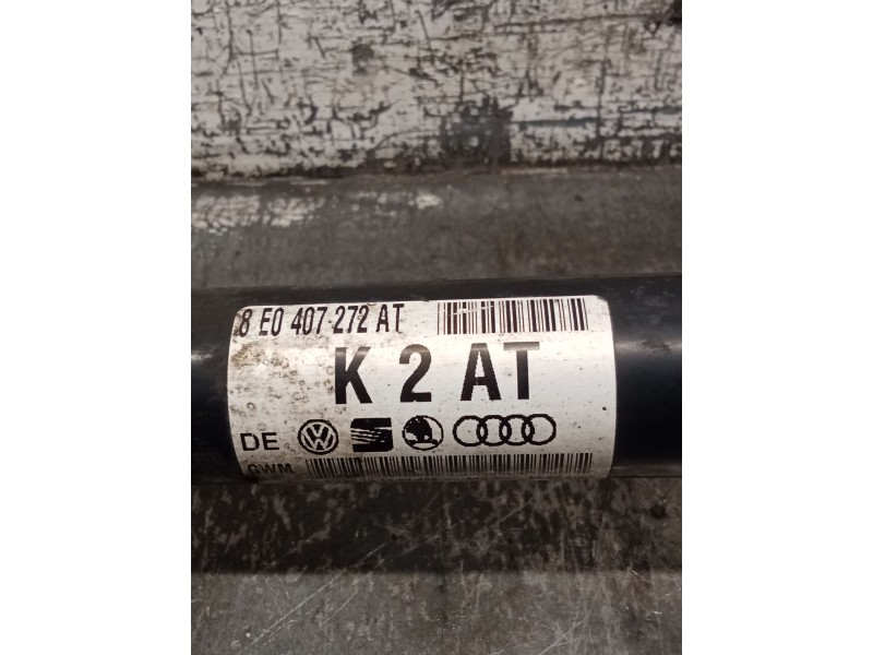 Recambio de transmision delantera derecha para audi a4 b7 (8ec) 2.0 tfsi referencia OEM IAM K2AT 8E040727272AT 
