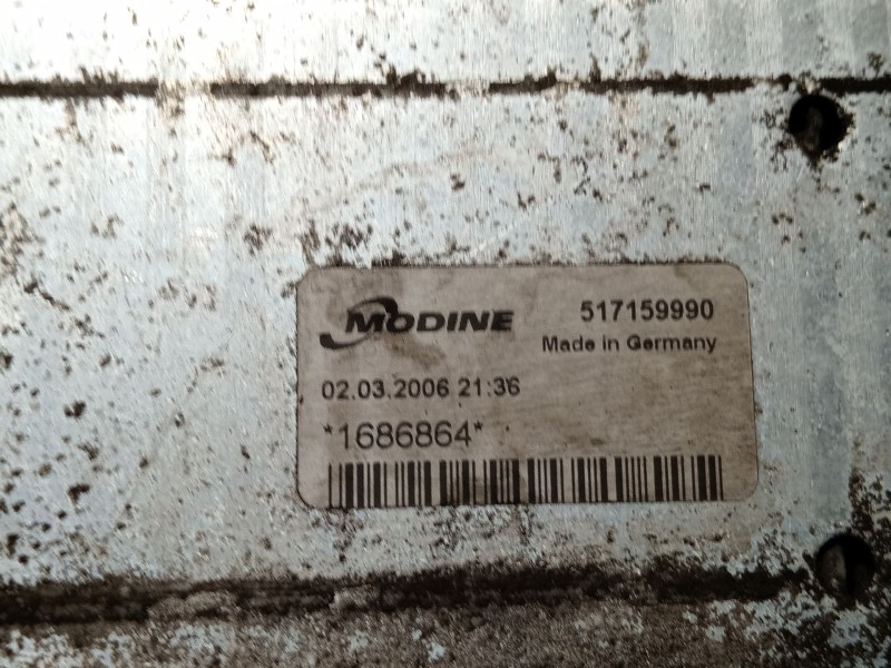 Recambio de intercooler para alfa romeo gt (937_) 1.9 jtd (937cxn1b) referencia OEM IAM 1686864 517159990 