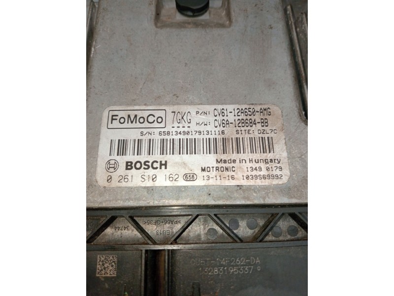 Recambio de centralita motor uce para ford focus iii 1.0 ecoboost referencia OEM IAM 0261S10162 13490179 65813490179131116