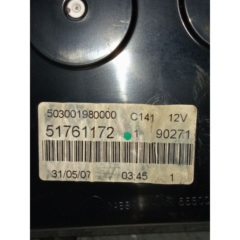 Recambio de cuadro instrumentos para fiat bravo ii (198_) 1.9 d multijet (198axc1b) referencia OEM IAM 503001980000 51761172 