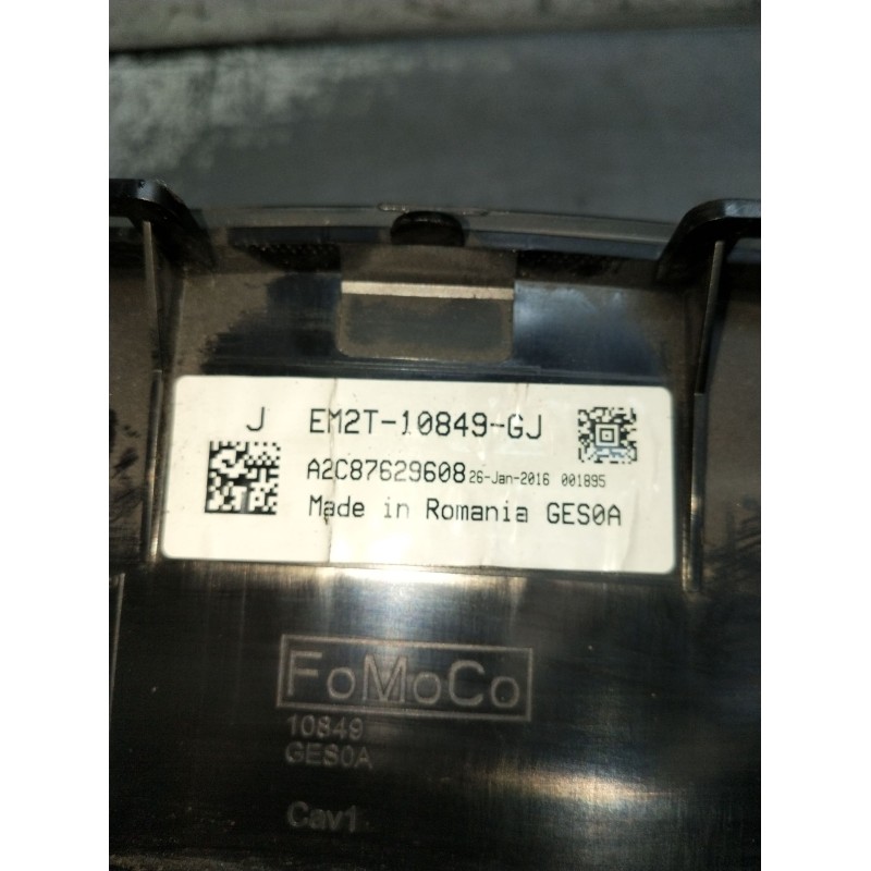 Recambio de cuadro instrumentos para ford s-max (cj, wa6) 2.0 tdci referencia OEM IAM EM2T10849GJ A2C87629608 