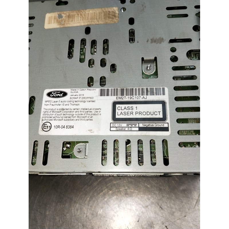 Recambio de sistema audio / radio cd para ford s-max (cj, wa6) 2.0 tdci referencia OEM IAM EM2T19C107AJ  