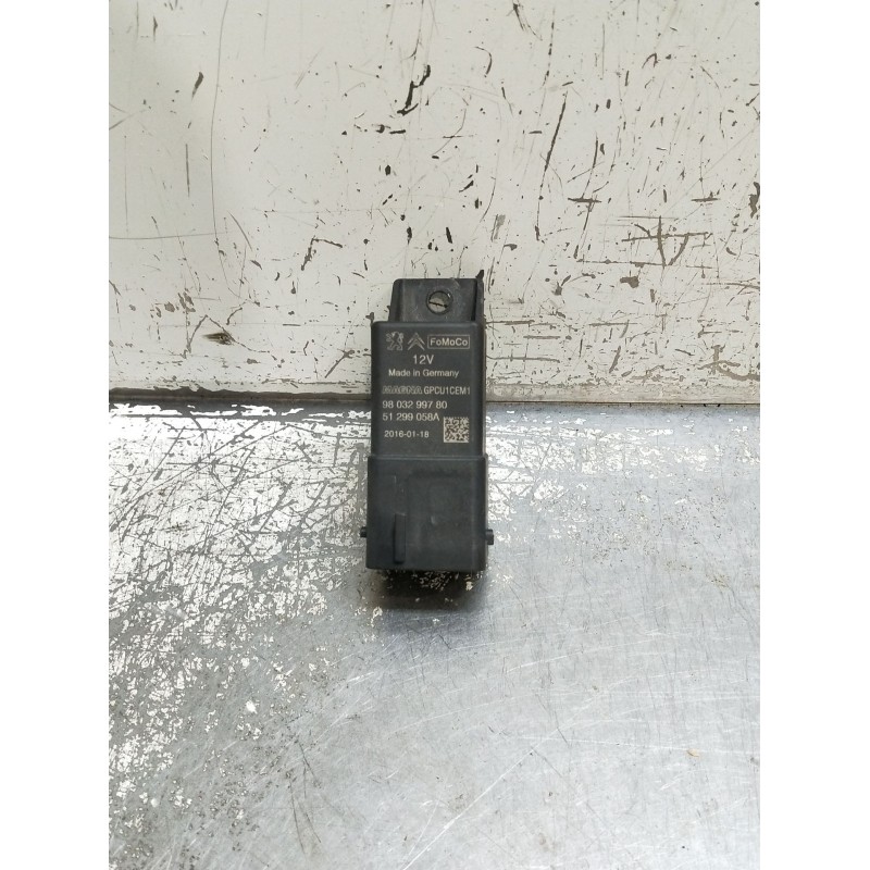 Recambio de caja precalentamiento para ford s-max (cj, wa6) 2.0 tdci referencia OEM IAM 9803299780 51299058A 