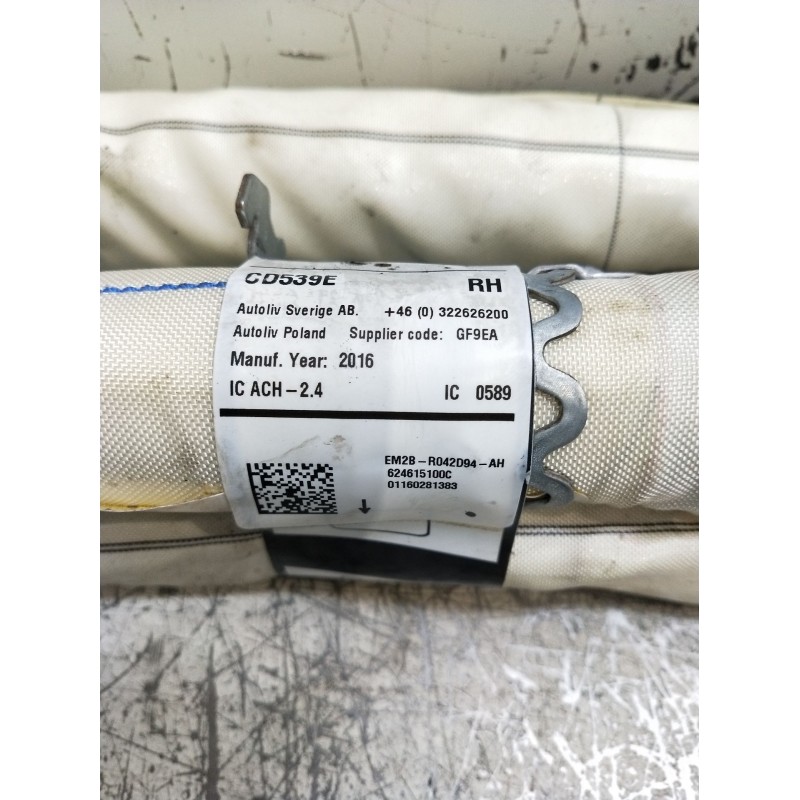 Recambio de airbag cortina delantero derecho para ford s-max (cj, wa6) 2.0 tdci referencia OEM IAM EM2BR042D94AH 624615100c 