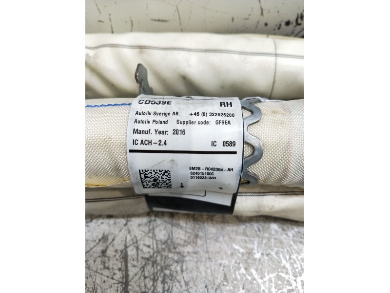 Recambio de airbag cortina delantero derecho para ford s-max (cj, wa6) 2.0 tdci referencia OEM IAM EM2BR042D94AH 624615100c 