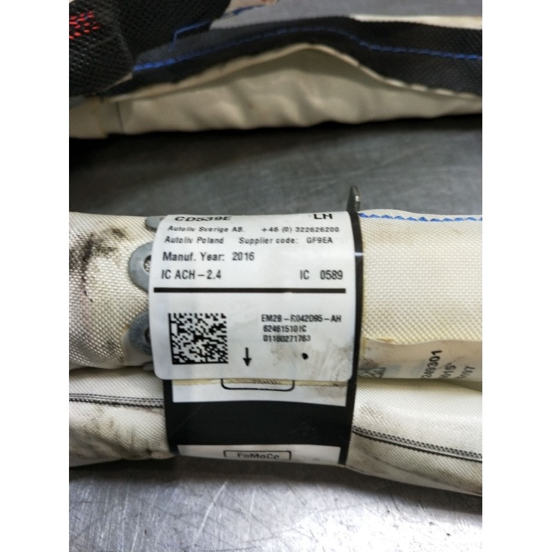 Recambio de airbag cortina delantero izquierdo para ford s-max (cj, wa6) 2.0 tdci referencia OEM IAM EM2BR042D95AH 624615101C 