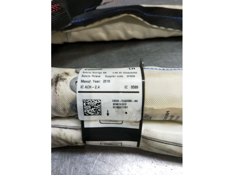 Recambio de airbag cortina delantero izquierdo para ford s-max (cj, wa6) 2.0 tdci referencia OEM IAM EM2BR042D95AH 624615101C 