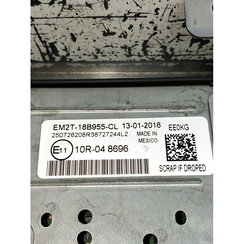 Recambio de pantalla multifuncion para ford s-max (cj, wa6) 2.0 tdci referencia OEM IAM EM2T18B955CL  