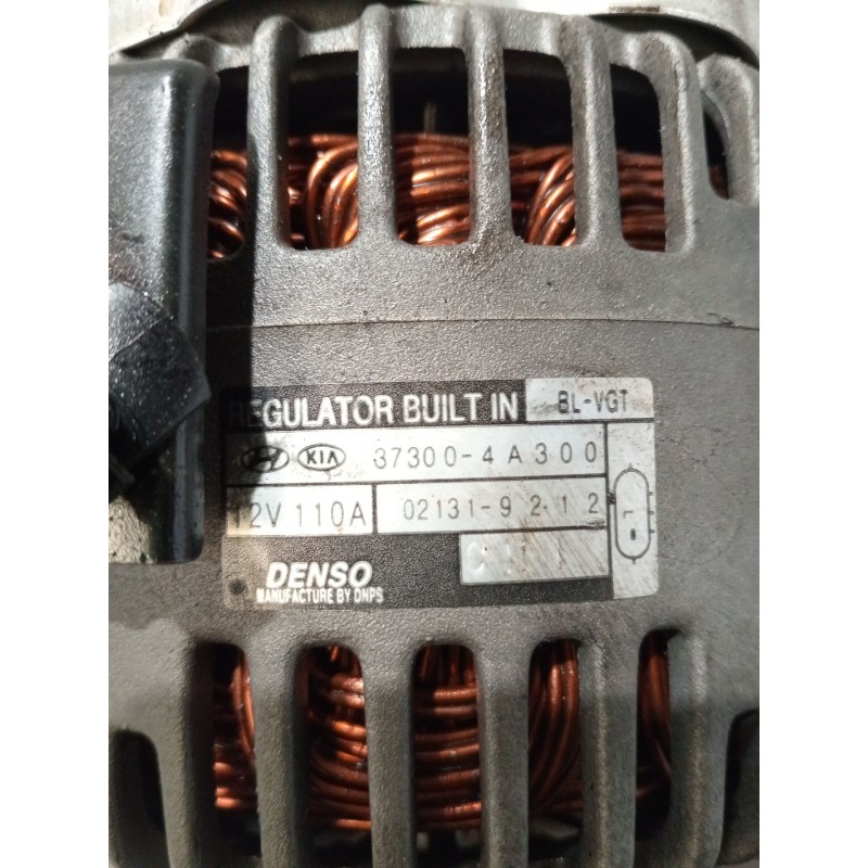 Recambio de alternador para kia sorento i (jc) 2.5 crdi referencia OEM IAM 373004A300 021319212 