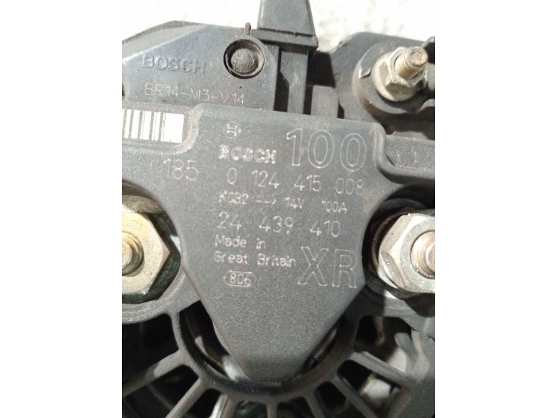 Recambio de alternador para opel vectra b (j96) 1.6 i 16v (f19) referencia OEM IAM 24439410 0124415008 