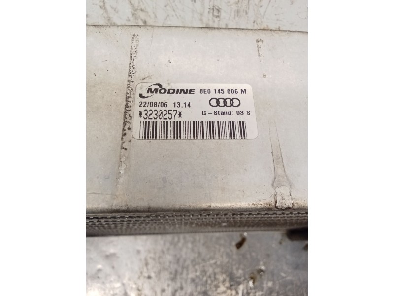 Recambio de intercooler para audi a4 b7 (8ec) 2.0 tfsi referencia OEM IAM 8E0145806M  
