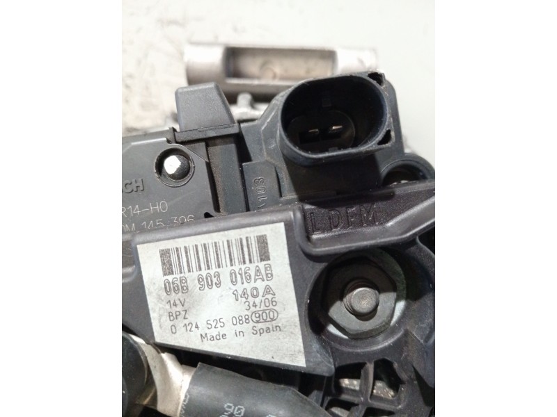 Recambio de alternador para audi a4 b7 (8ec) 2.0 tfsi referencia OEM IAM 06B903016AB 0124525088 