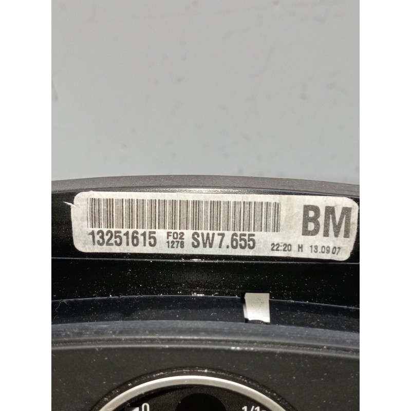 Recambio de cuadro instrumentos para opel astra h gtc (a04) 1.7 cdti (l08) referencia OEM IAM 13251615 sw7655 