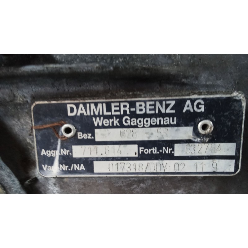 Recambio de caja cambios para volkswagen lt 28-46 ii caja/chasis (2dc, 2df, 2dg, 2dl, 2dm) 2.5 tdi referencia OEM IAM 711614 5v 