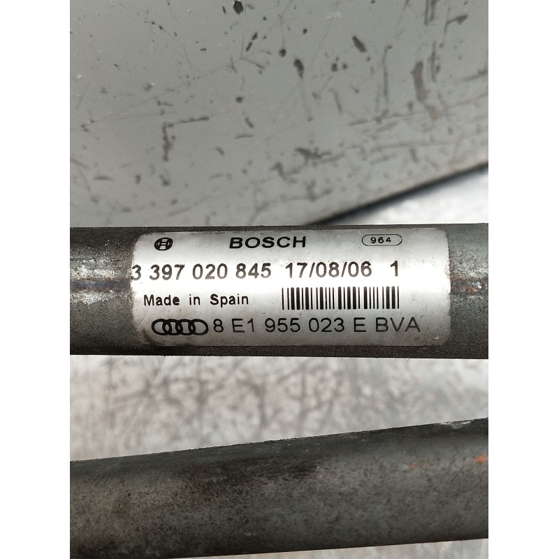 Recambio de motor limpia delantero para audi a4 b7 (8ec) 2.0 tfsi referencia OEM IAM 3397020845 8E1955023E 0390241509 8E1955119