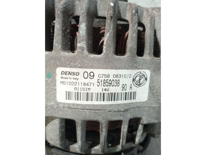 Recambio de alternador para ford ka (ru8) 1.2 referencia OEM IAM 51859038 MS1022118471 